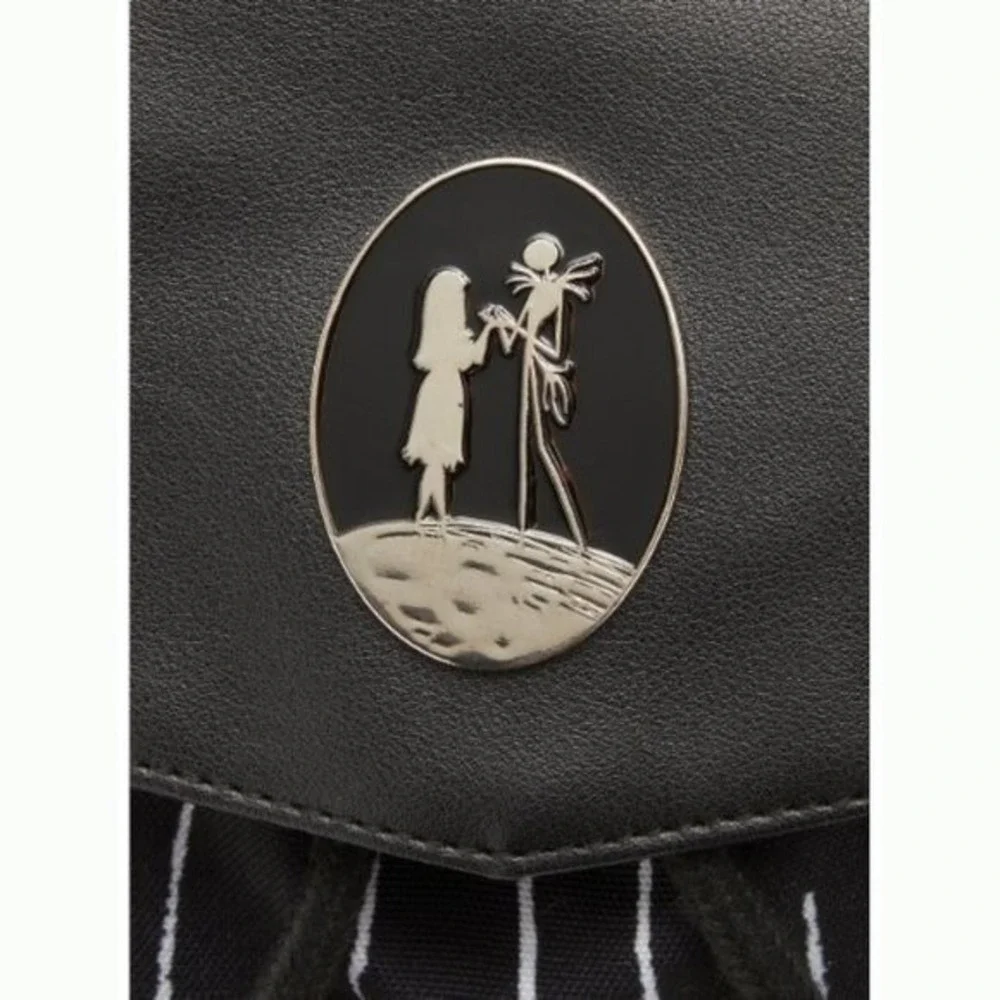 Bioworld The Nightmare Before Christmas Jack Glow In‎ The Dark Slouch Backpack